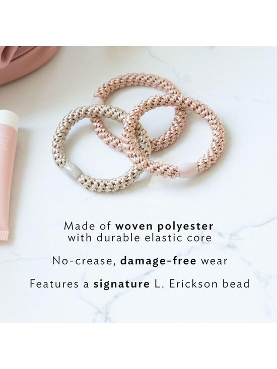 Sweet Candy Colors Night Owl Damage-Free Design Hair Ties for Thick Hair 8 Pack main image 6